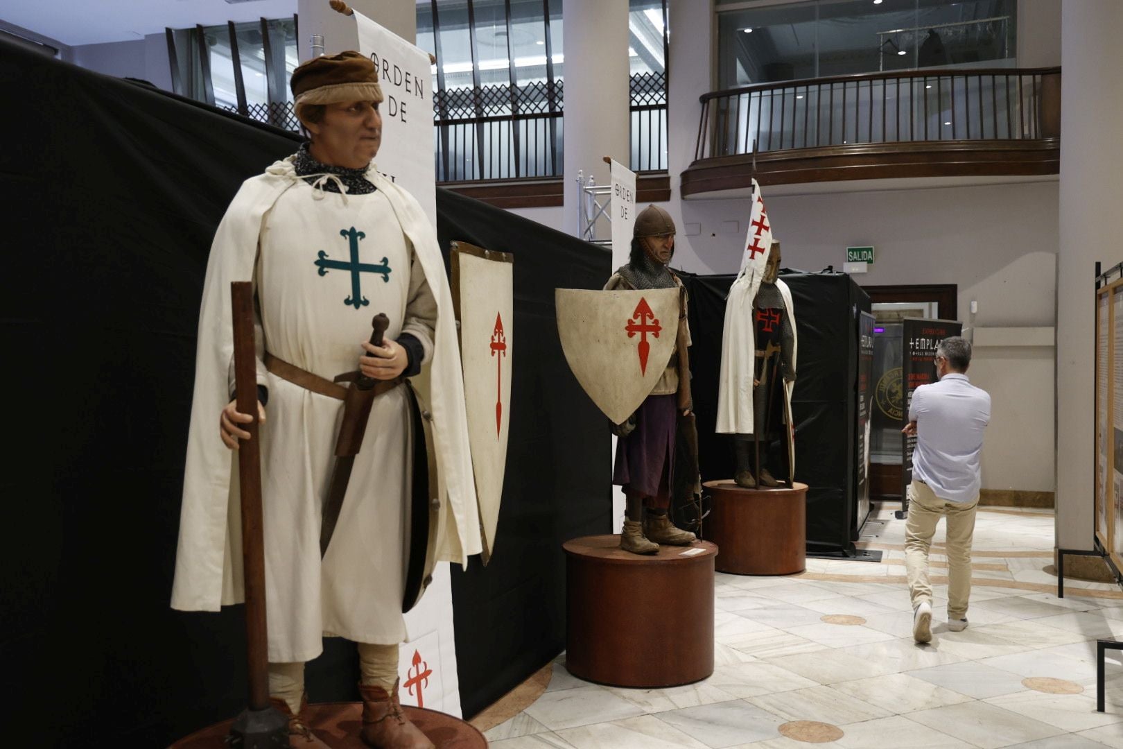 Los secretos de los Templarios, en la mayor exposición del Ateneo Mercantil