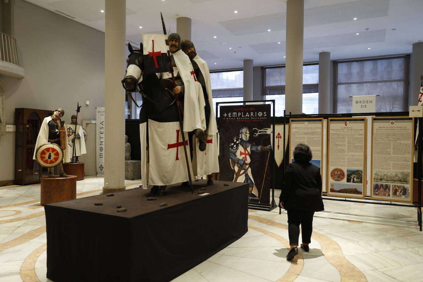 Los secretos de los Templarios, en la mayor exposición del Ateneo Mercantil