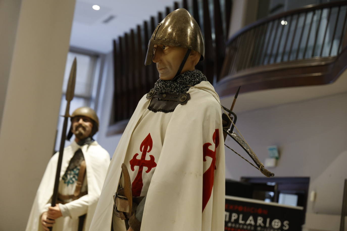 Los secretos de los Templarios, en la mayor exposición del Ateneo Mercantil