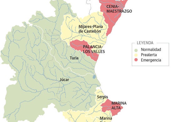 Vista del pantano de María Cristina tomada hace unos días.