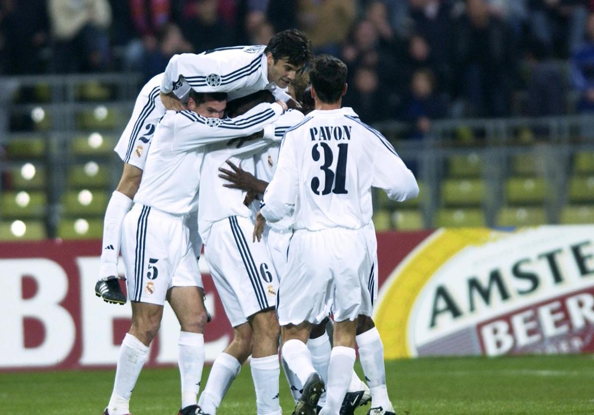 Jugadores del Real Madrid en una imagen de archivo.