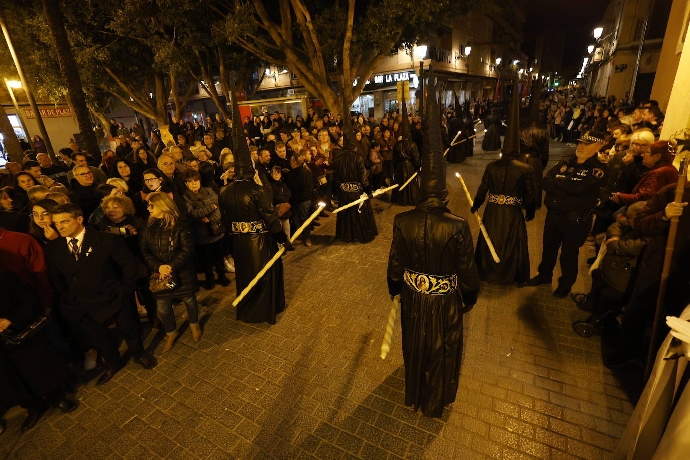 Procesión del Ecce Homo por las calles del Marítimo