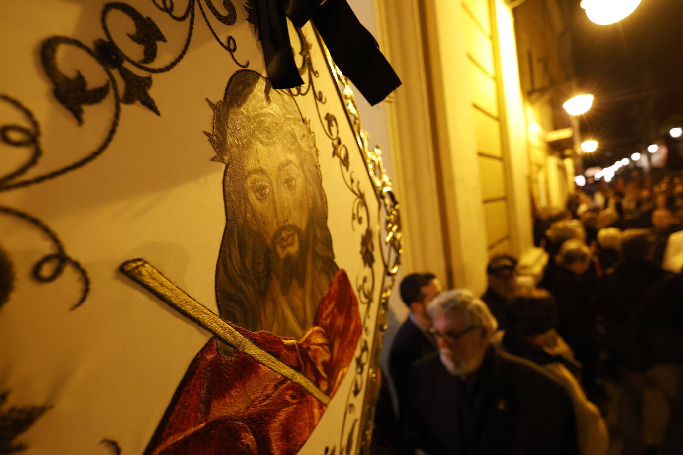 Procesión del Ecce Homo por las calles del Marítimo