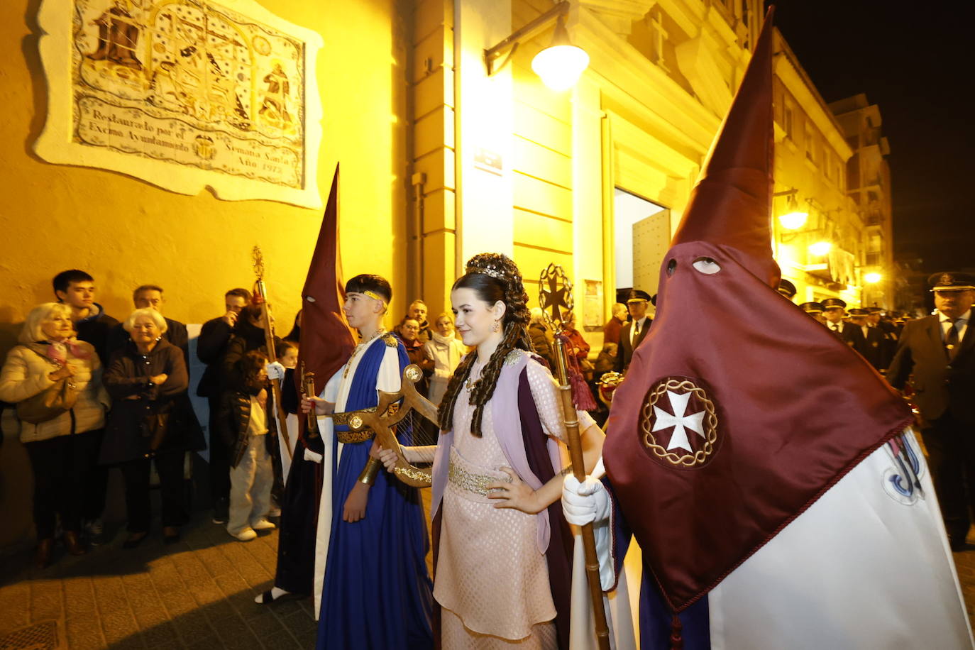 Procesión del Ecce Homo por las calles del Marítimo