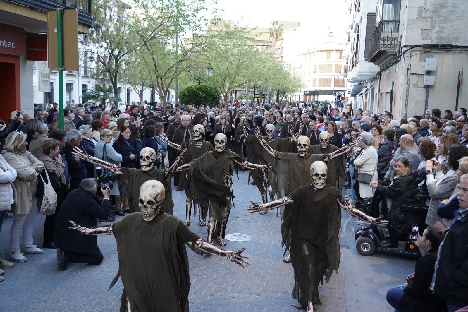 Uno de los momentos de la Dansa Macabra del año pasado.