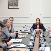 María José Catalá preside una junta de gobierno municipal.