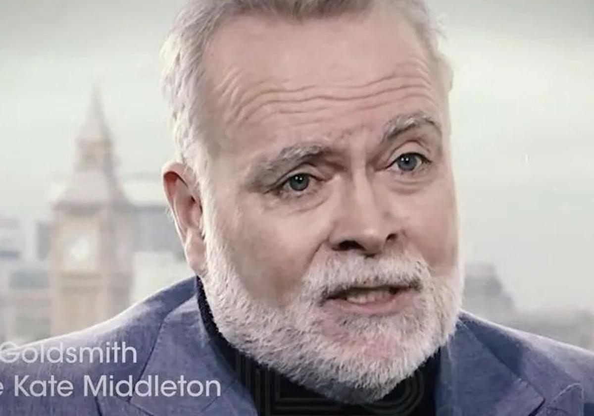 Gary Goldsmith, tío de Kate Middleton, durante su entrevista para 'De viernes'..