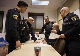 Agentes de la USAP en una imagen de archivo.