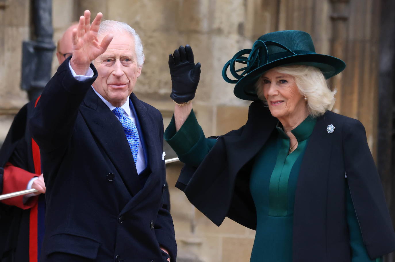 El rey Carlos III reaparece en la misa de Pascua ante la ausencia de Kate Middleton