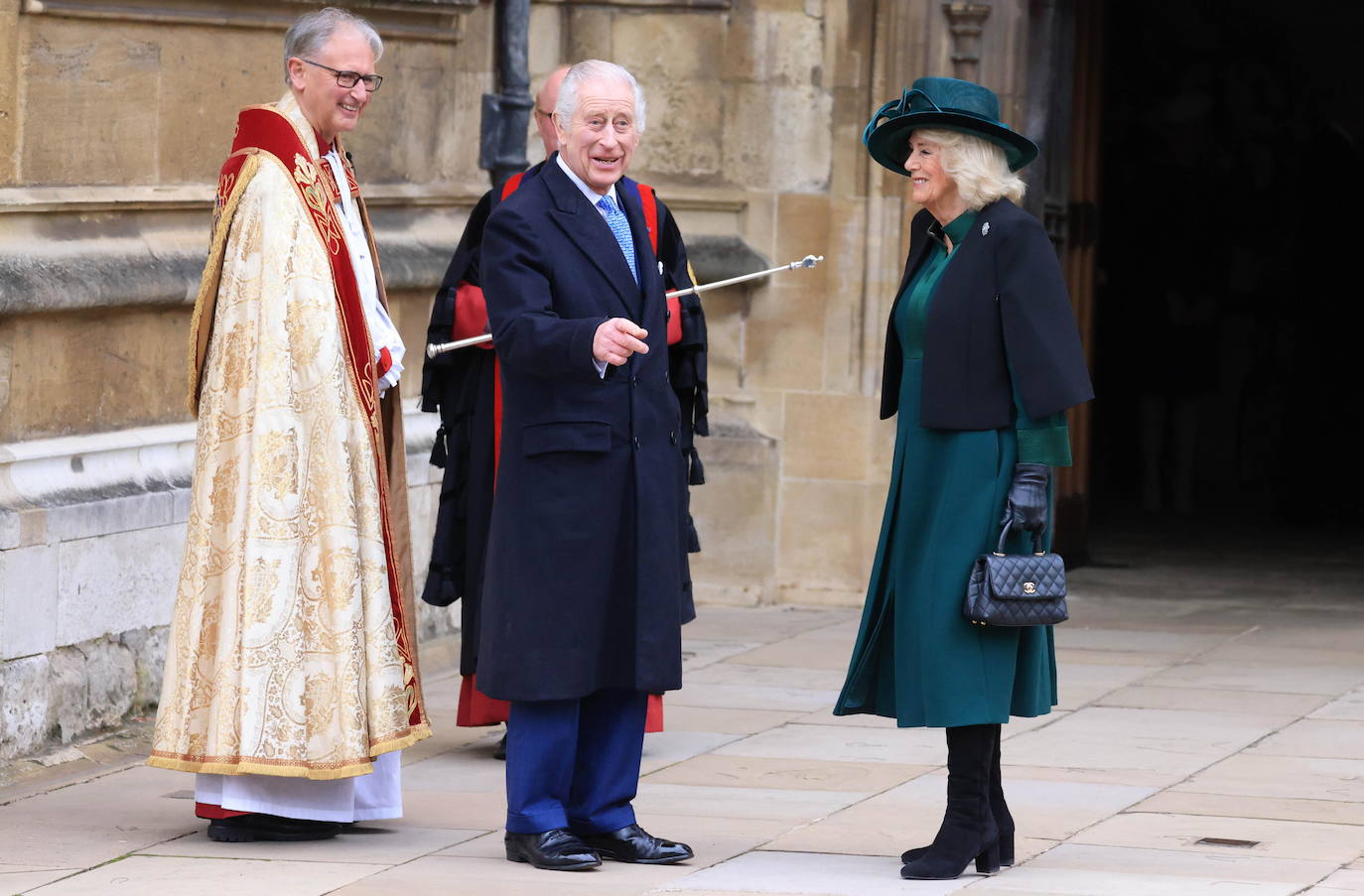 El rey Carlos III reaparece en la misa de Pascua ante la ausencia de Kate Middleton