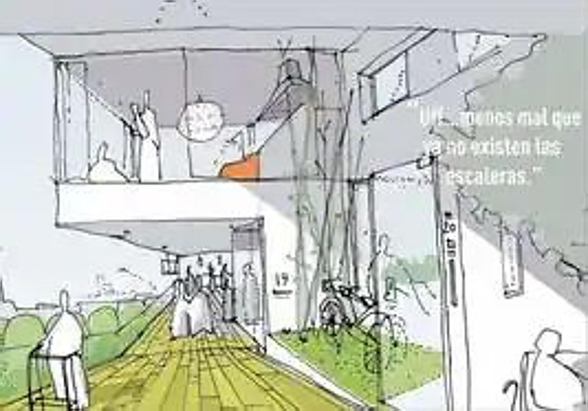 Reinterpretación de una corrala para hacerla 100% accesible para todos los posibles habitantes: un proyecto del equipo de arquitectura FÜNDC.