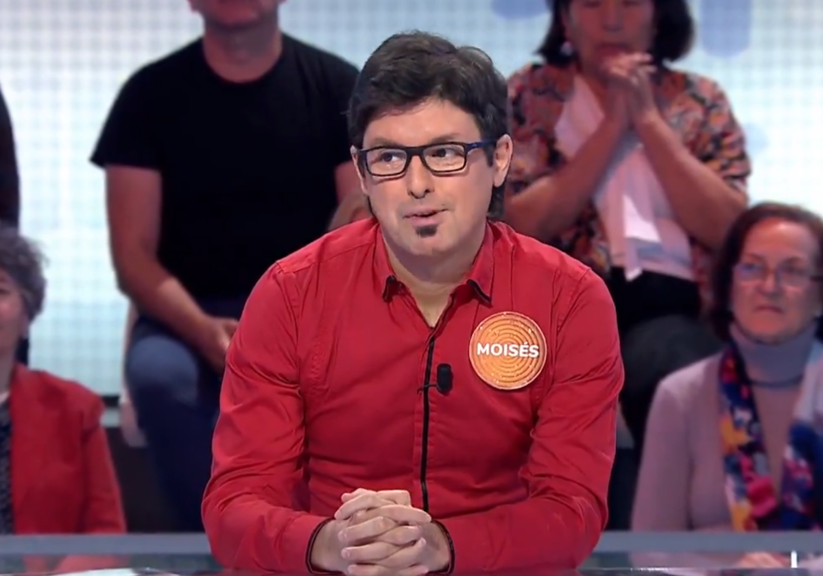 Moisés Laguardia durante el programa de este martes.