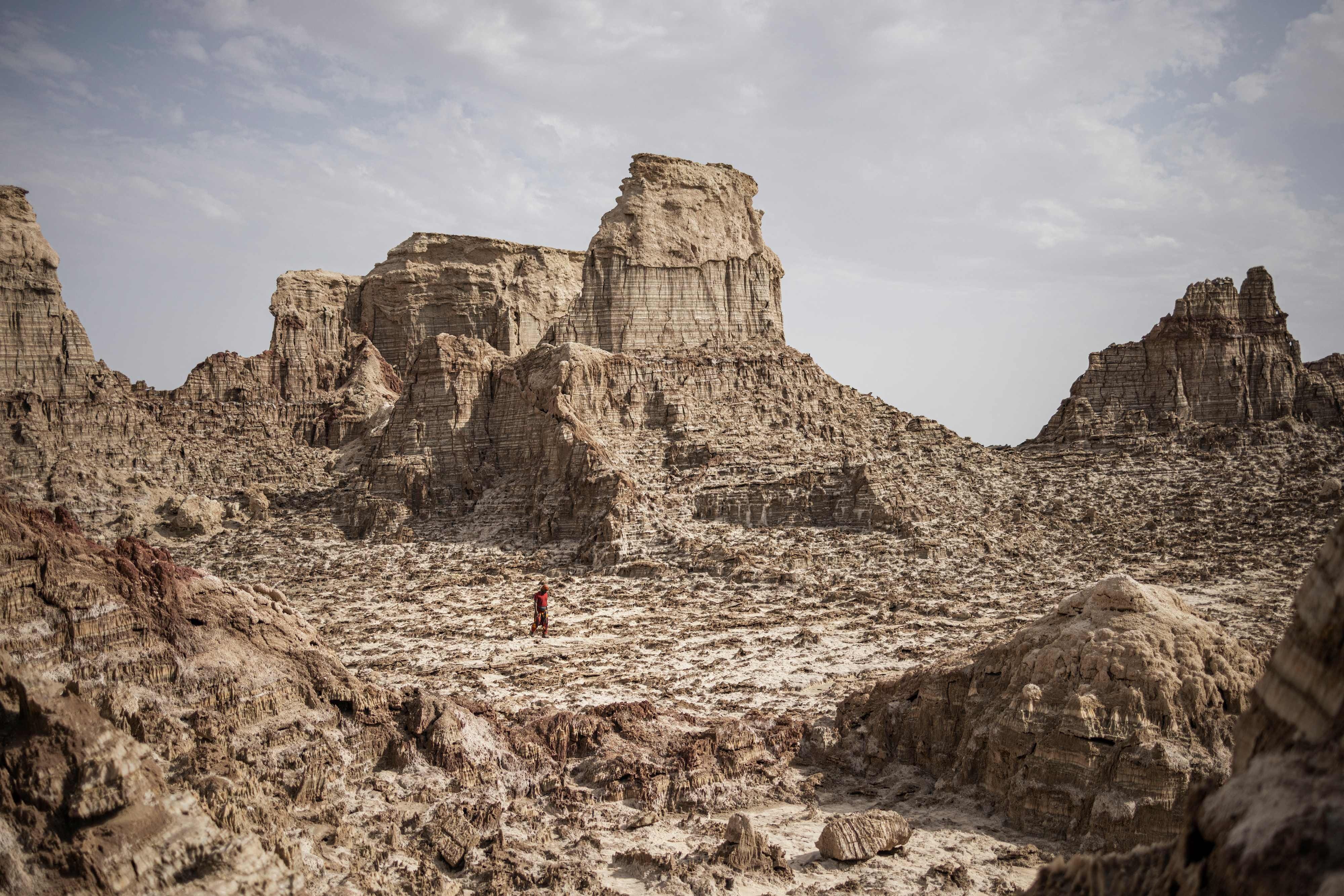 Bienvenido a Dallol, el lugar más letal del mundo: un volcán de ácido y temperaturas a 50 grados