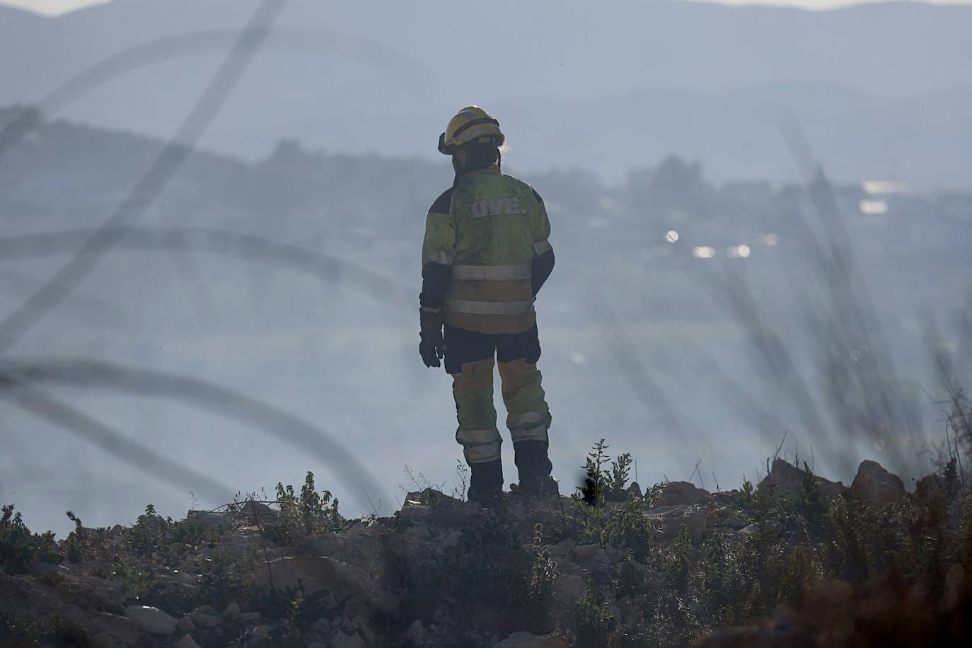 Declarado un incendio forestal en el Parque Natural del Túria