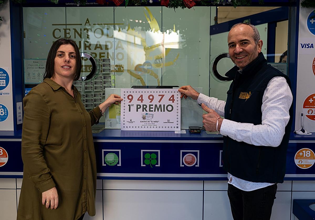 Una administración de Loterías y Apuestas del Estado, en una imagen de archivo.