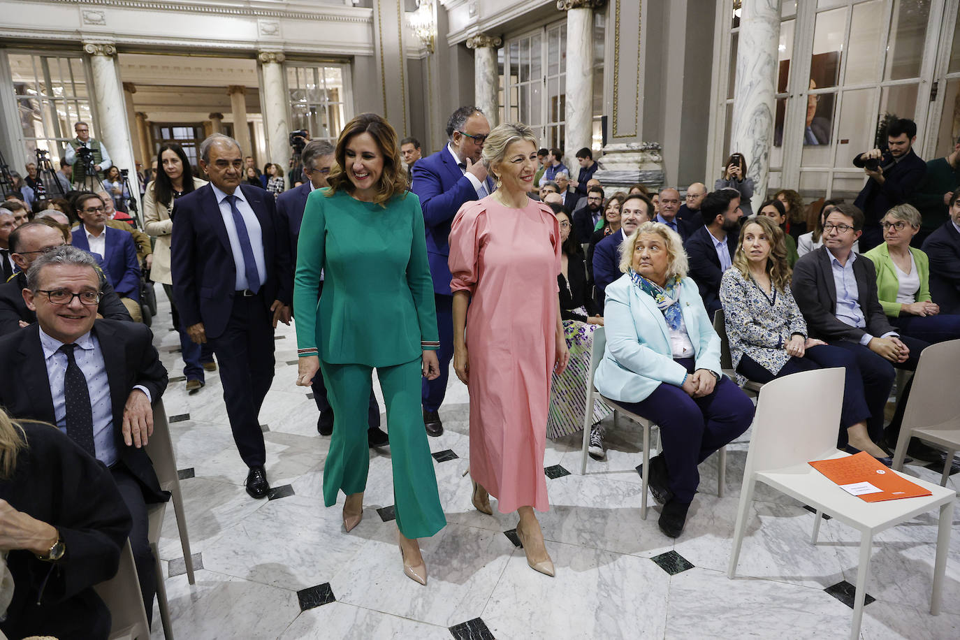 Yolanda Díaz inaugura Valencia como capital española de la Economía Social 2024