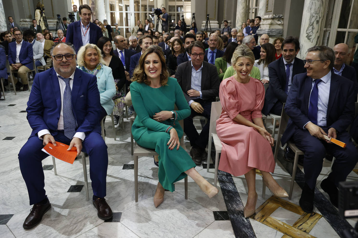 Yolanda Díaz inaugura Valencia como capital española de la Economía Social 2024