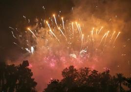 Imagen de archivo de un castillo celebrado en Valencia.