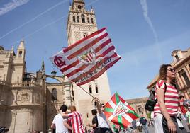 Aficionados del Athletic en Sevilla.