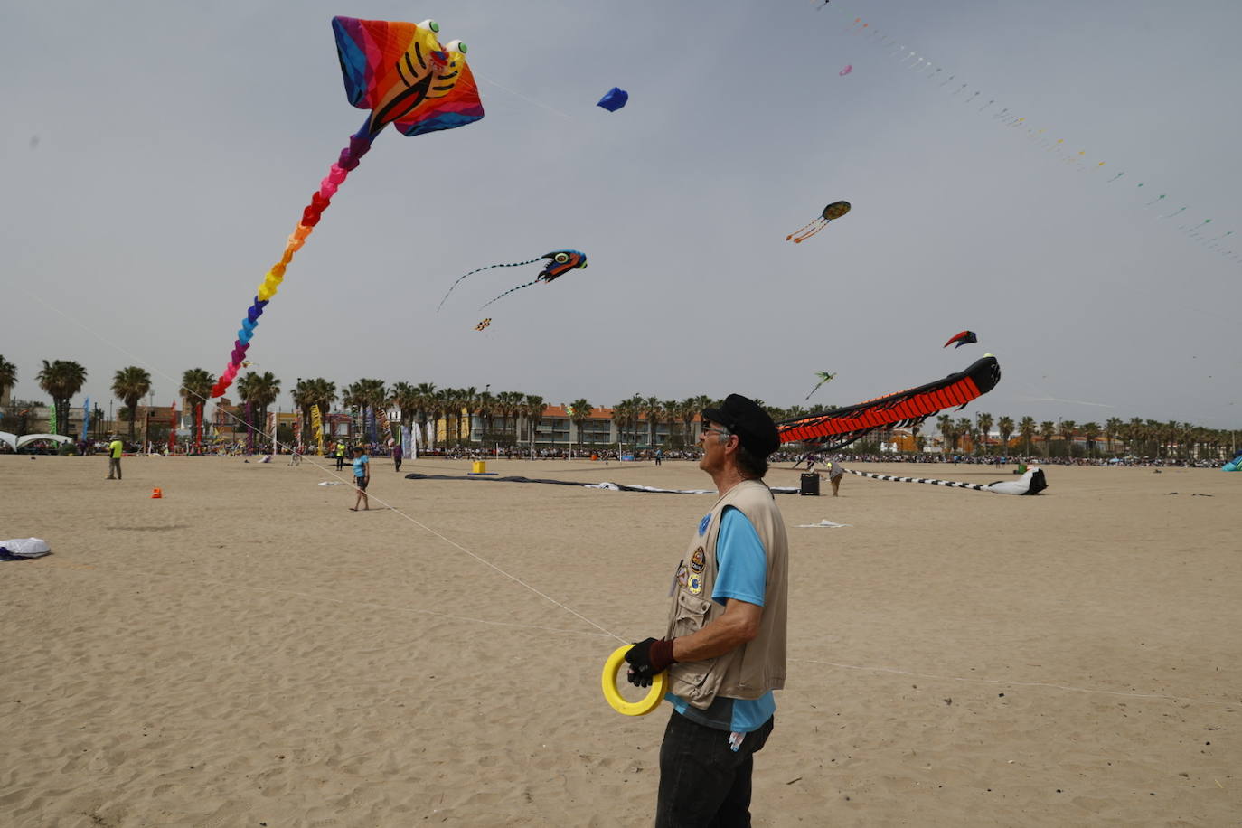 Fotos del festival de cometas en Valencia 2024