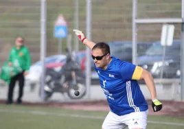 Guillermo Alandes, durante una partida del Europeo.