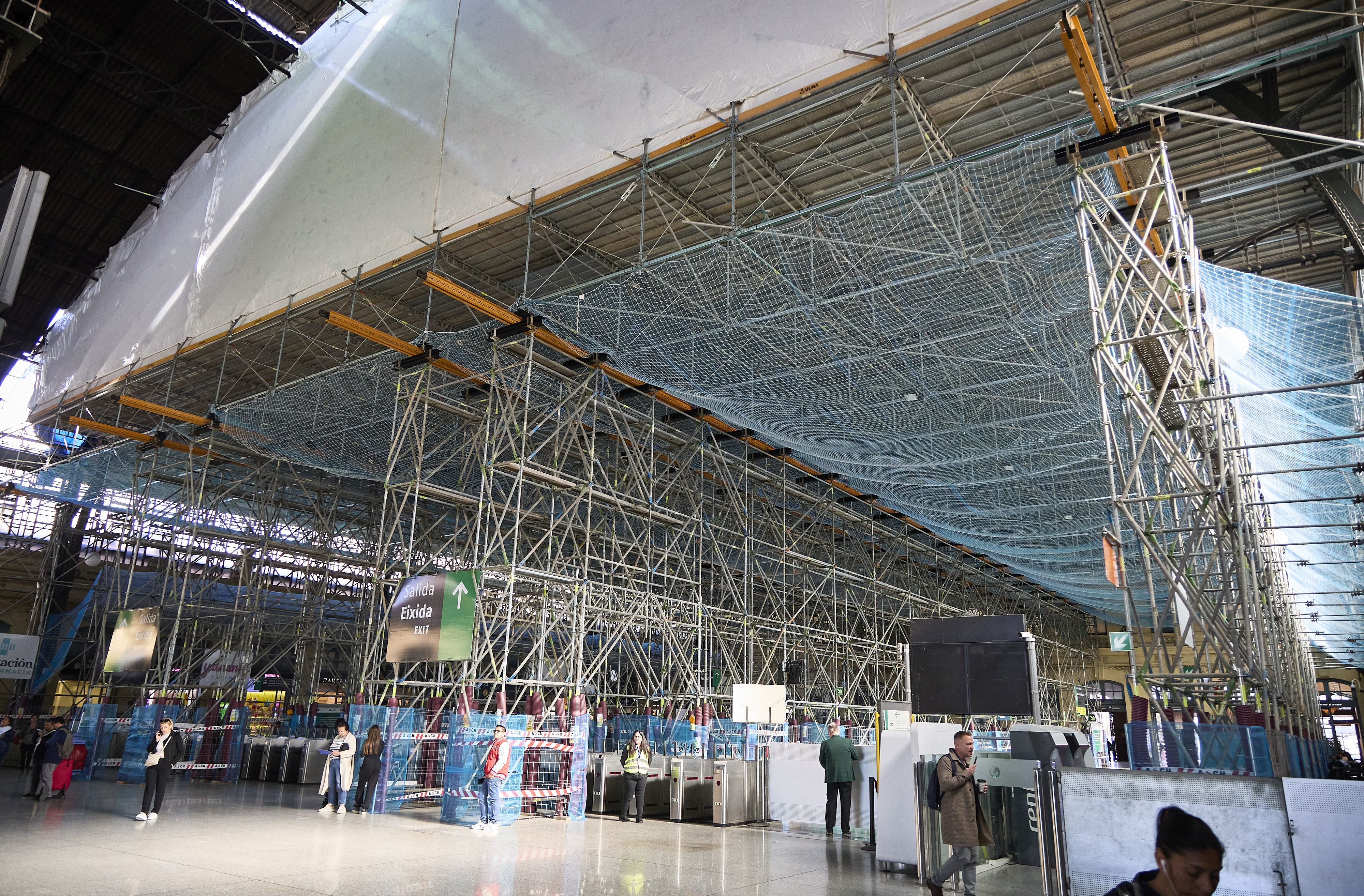 Así avanzan las obras de la estación del Norte de Valencia