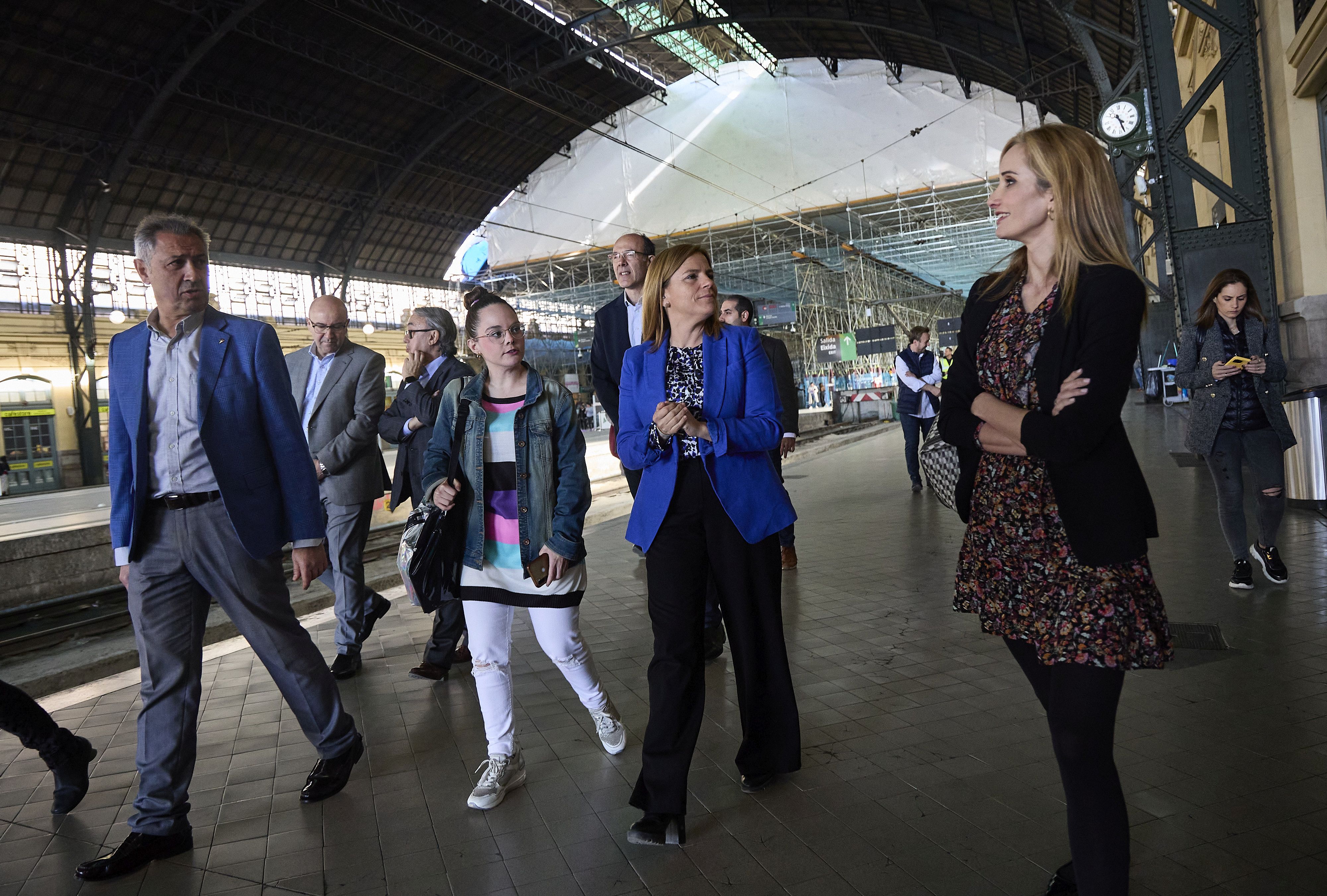 Así avanzan las obras de la estación del Norte de Valencia