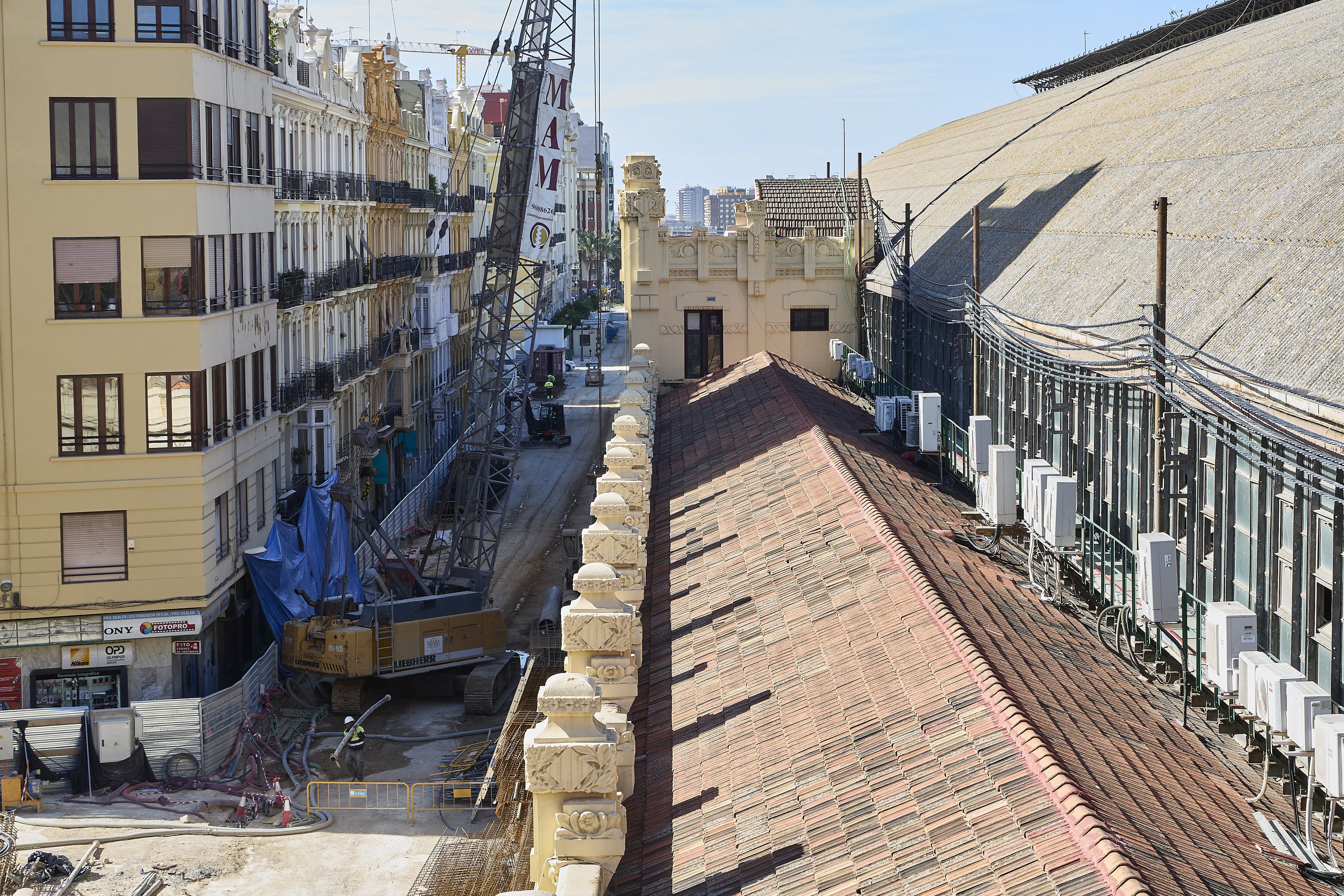 Así avanzan las obras de la estación del Norte de Valencia