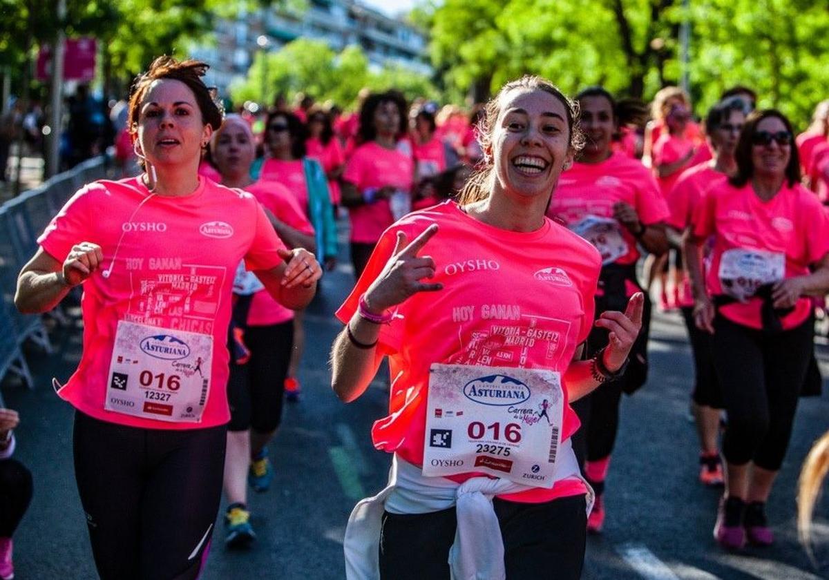 Imagen de archivo de una edición pasada de la Carrera de la Mujer.