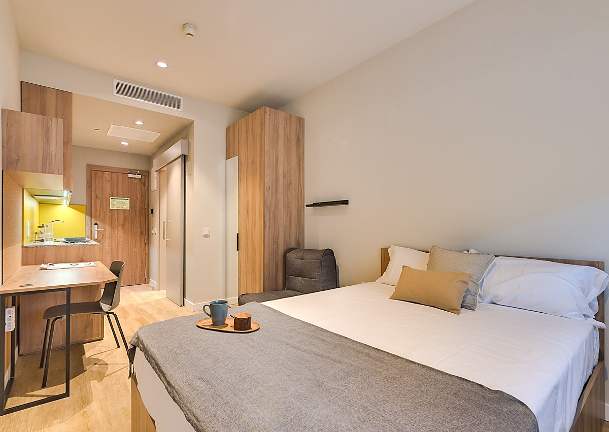 Imagen secundaria 1 - Instalaciones de los alojamientos flexibles de Viveros y Marina Real.