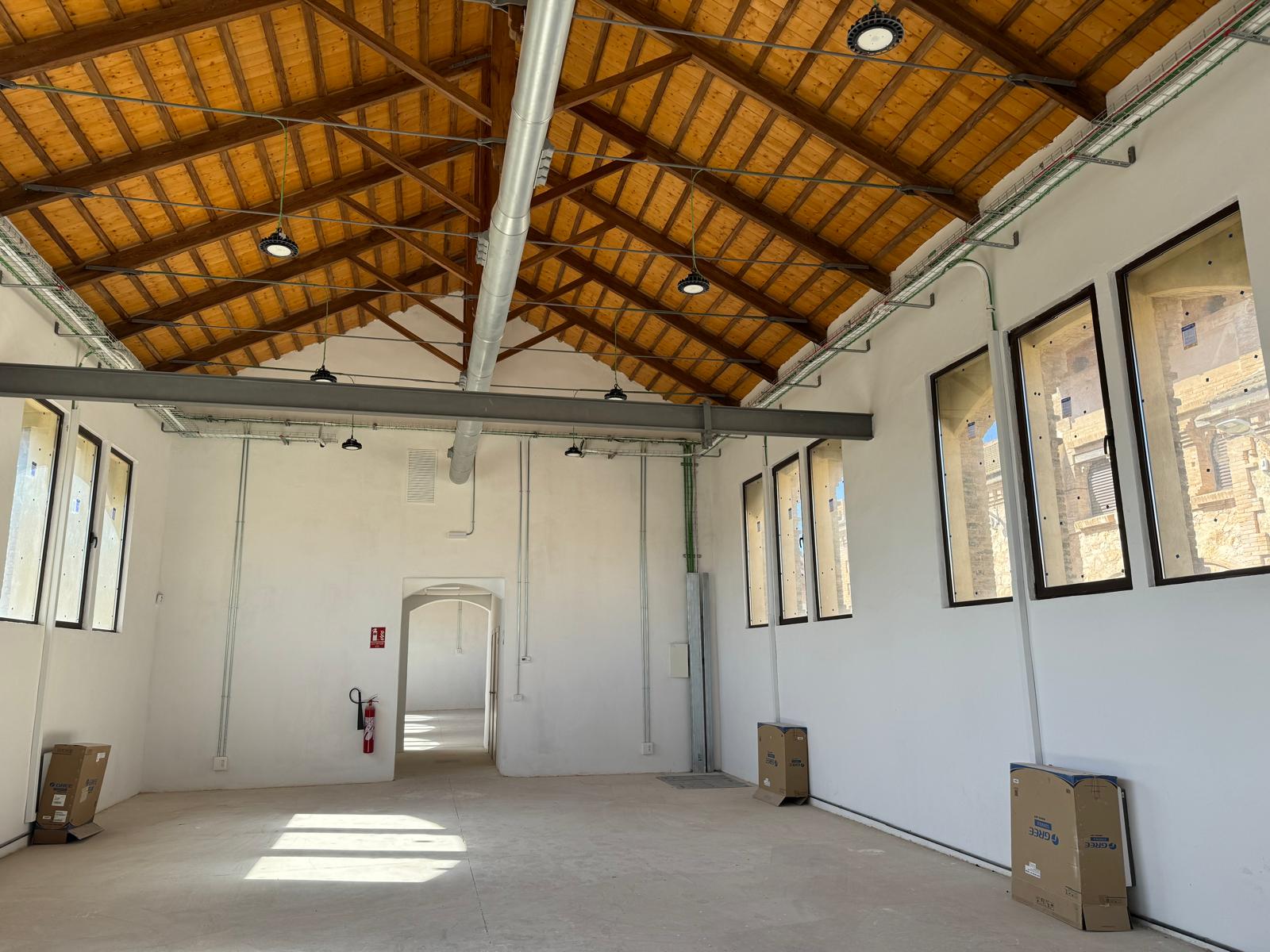 Estado actual del centro en Sueca.