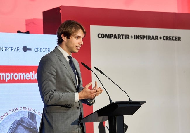 Pedro Carceller, durante su intervención.