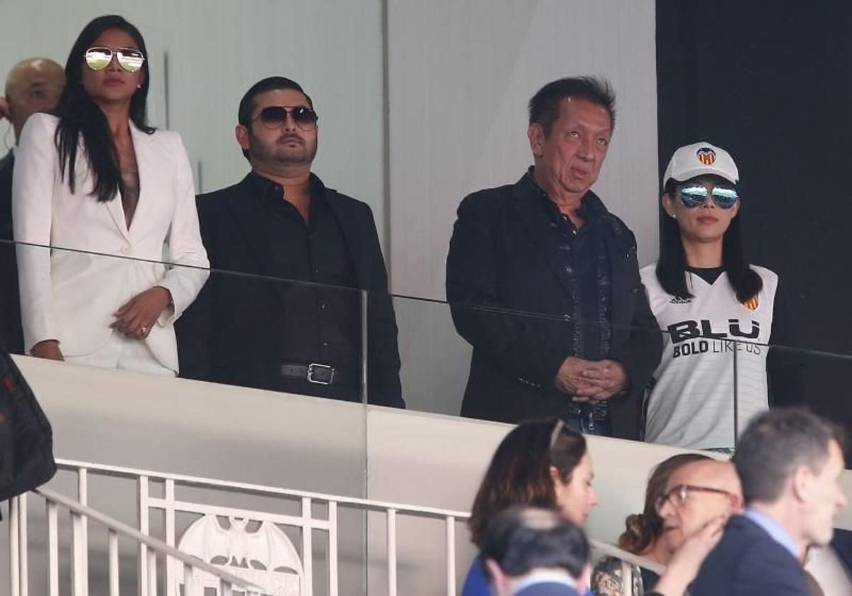 Peter Lim, en Mestalla.