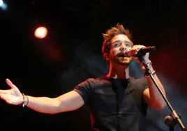 Pablo Alborán en un concierto en Viveros en 2011.