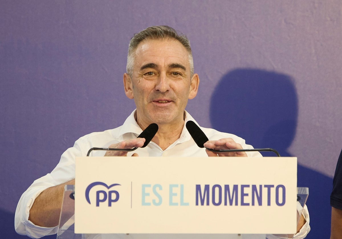 El síndic del PP en Les Corts, Miguel Barrachina.