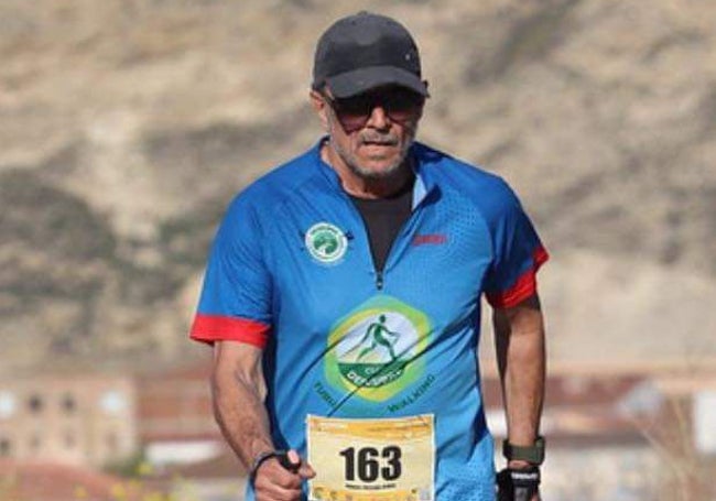 Manuel Pascual, durante una prueba en la Copa de España, en Navarra, marzo de 2024.