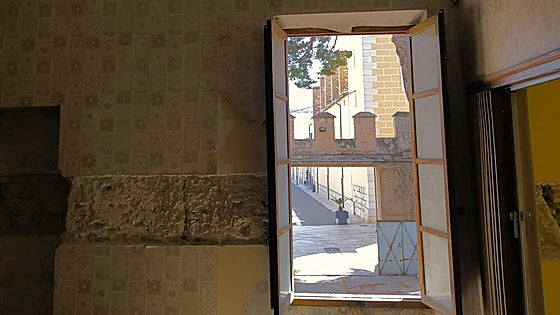 Ròtova recupera los muros del XVI del Palau del Comtes