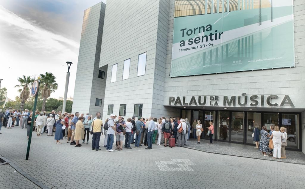 Público en la reapertura del Palau de la Música el pasado octubre.