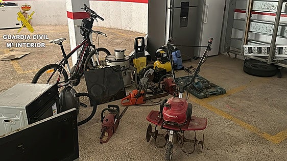 La Guardia Civil desarticula un grupo dedicado al robo en casas de campo de la provincia de Castellón