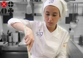 La finalista valenciana del 'Premio Promesas de la alta cocina' de Le Cordon Bleu, Sarah Olivares.