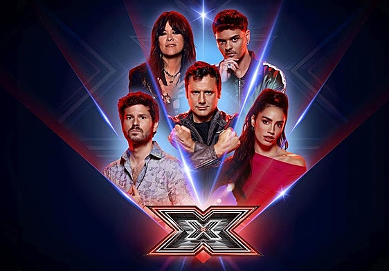 El presentador y los miembros del jurado de 'Factor X'.
