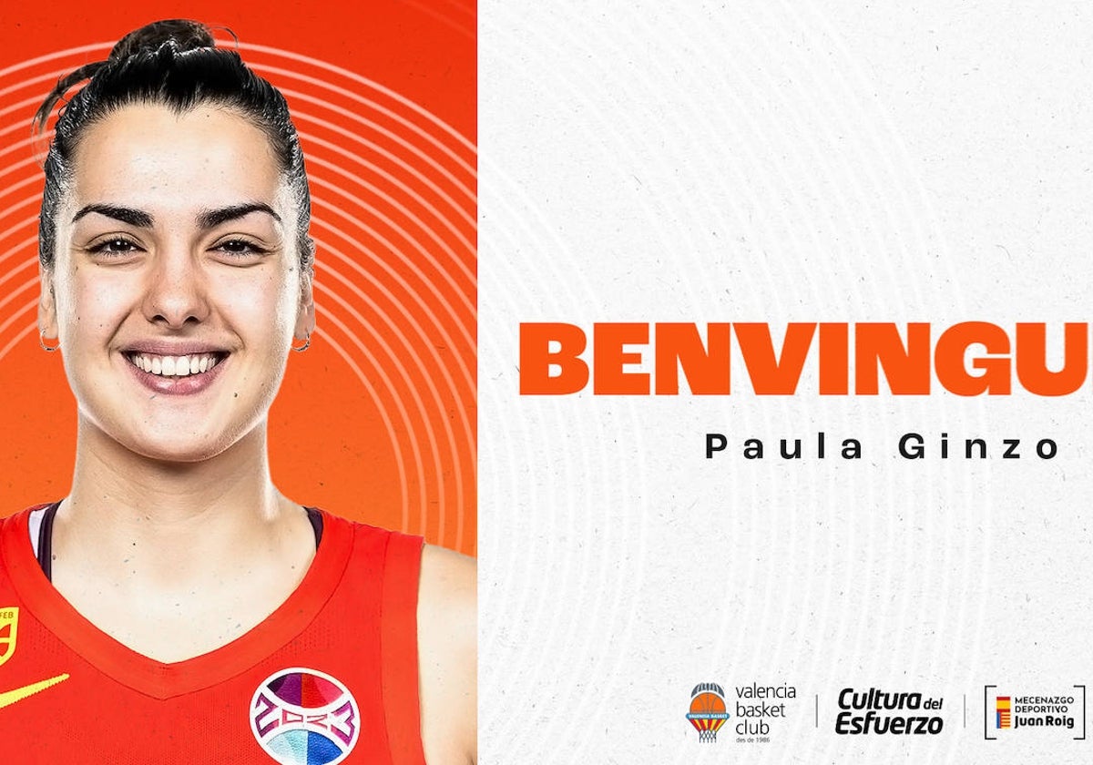 El Valencia Basket ficha a Paula Ginzo