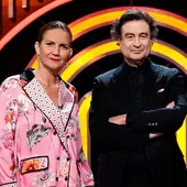 Samantha Vallejo-Nágera y Pepe Rodríguez, jurado junto a Jordi Cruz de 'MasterChef'.