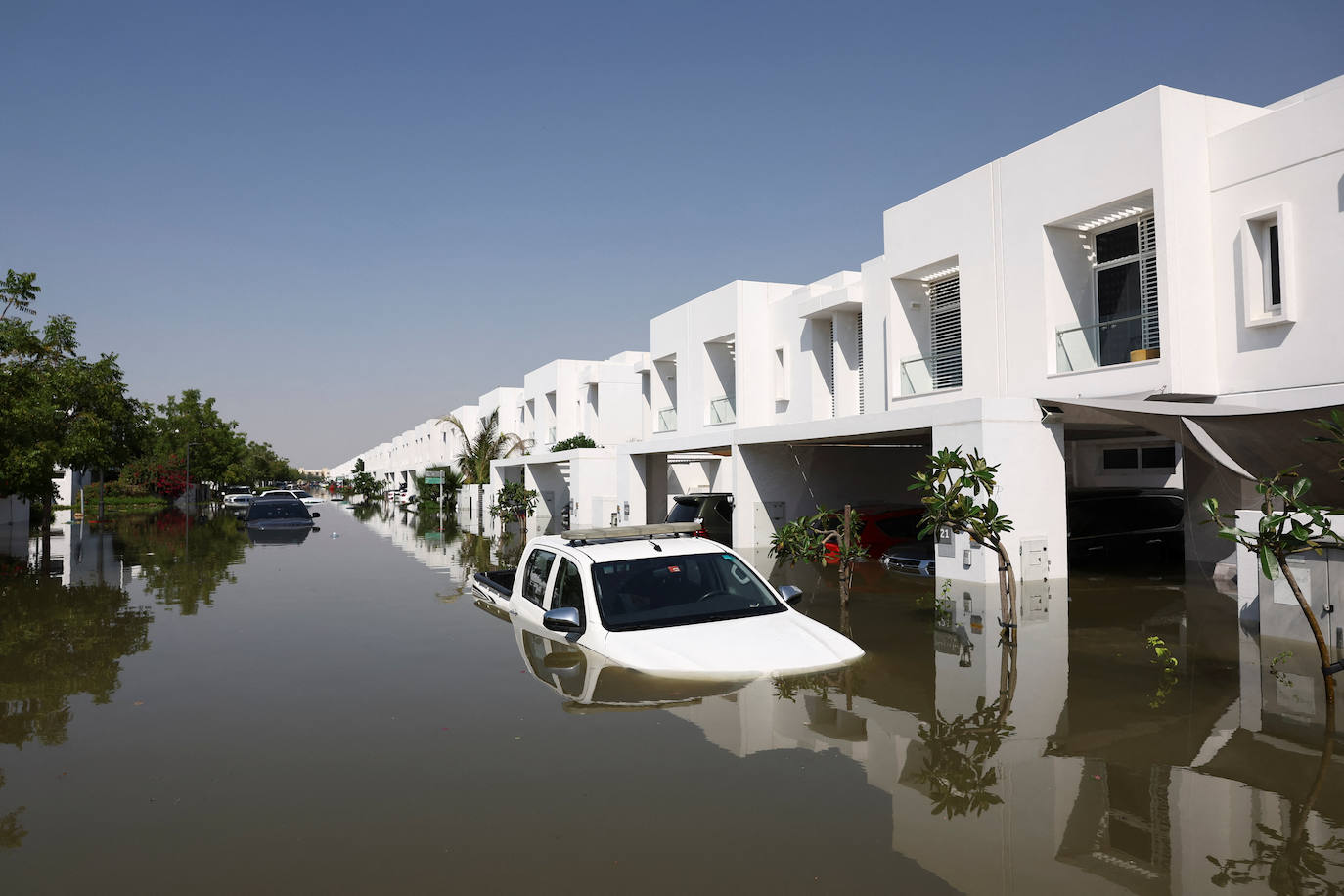 Las impactantes imágenes que han dejado las tormentas en Dubái