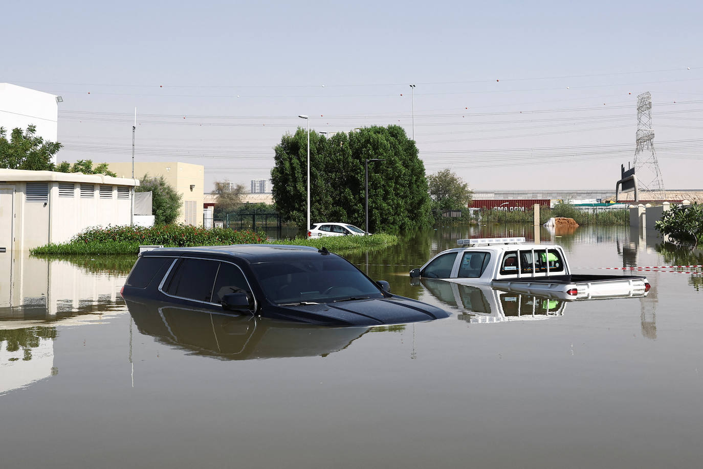 Las impactantes imágenes que han dejado las tormentas en Dubái