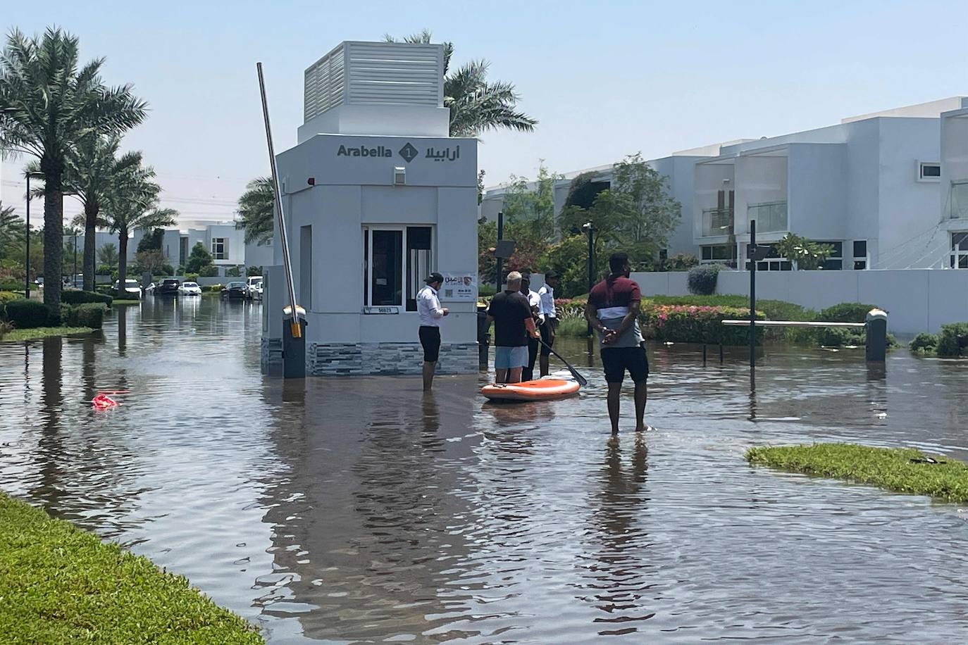 Las impactantes imágenes que han dejado las tormentas en Dubái