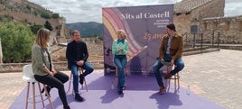 Momento de la presentación del Festival, en el lugar donde se celebrarán los conciertos.