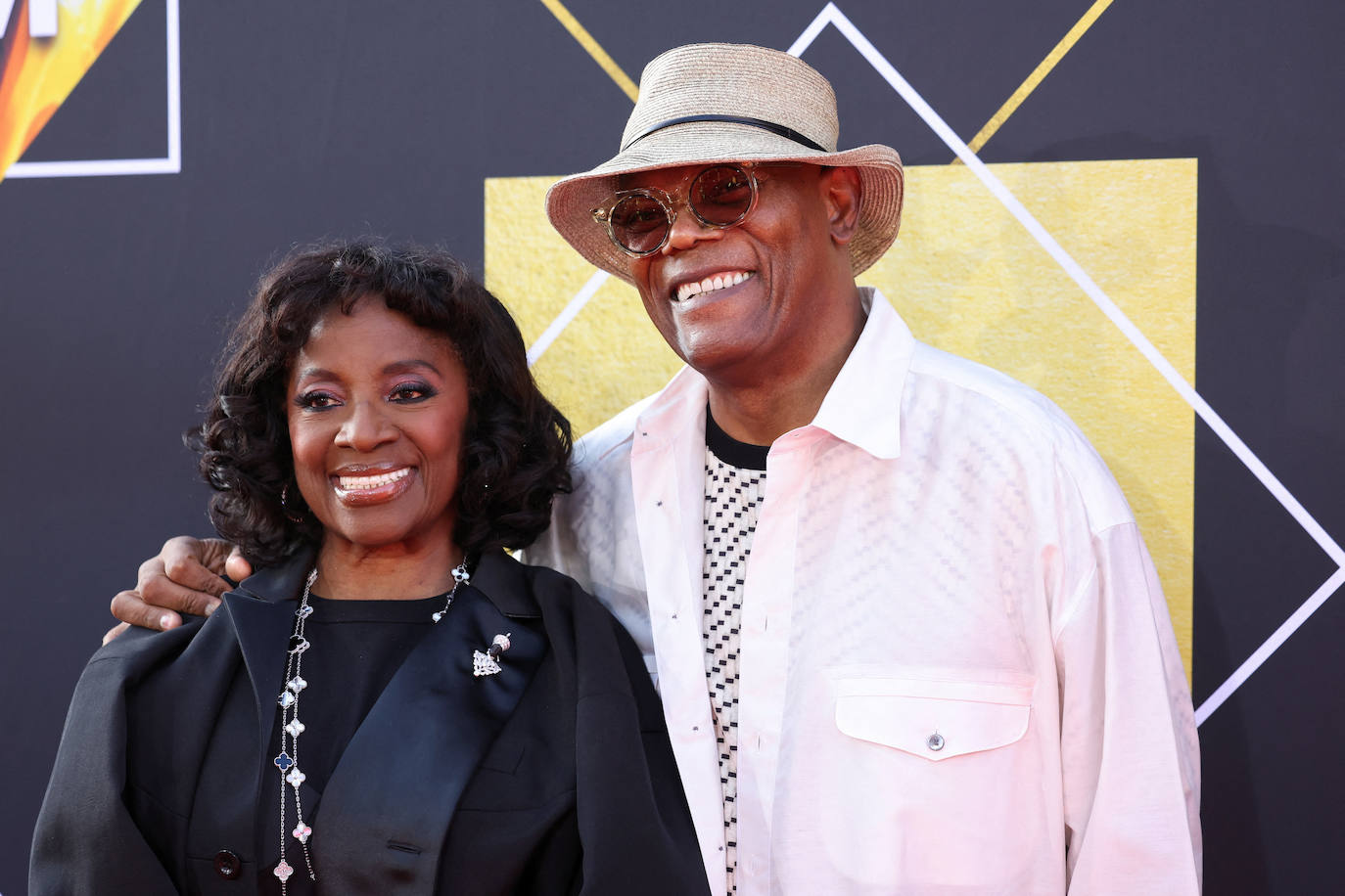 Samuel L. Jackson y su mujer LaTanya Richardson Jackson