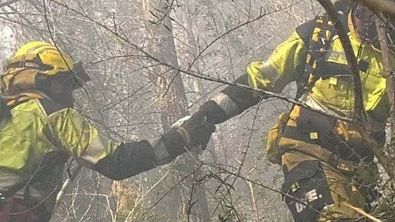 Extinguido el incendio de Tàrbena tras calcinar 670 hectáreas