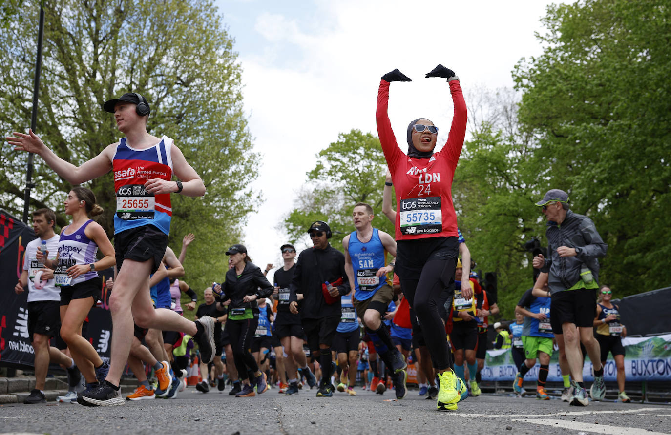 El maratón de Londres 2024, en imágenes